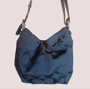 Vintage Coach bag, black.